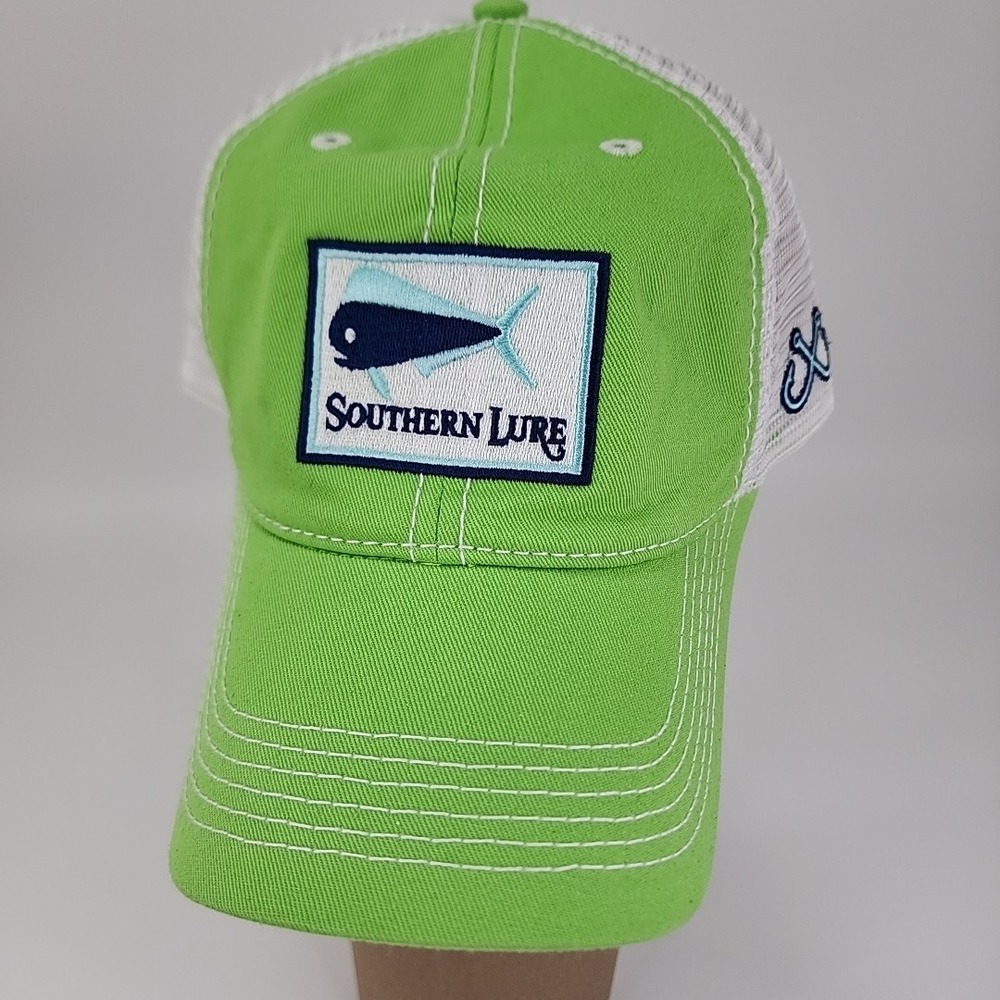 Lot of (2) Southern Lure Mesh Fishing Hats Trucker Baseball Style Snapbacks - Picture 8 of 12